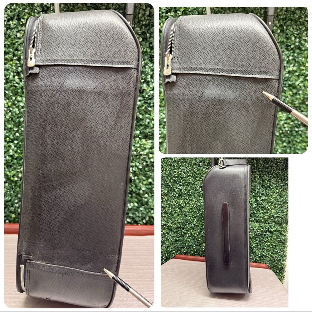 Louis Vuitton Taiga Pegasus 55 Rolling Suitcase Travel Luggage - Picture 5 of 12